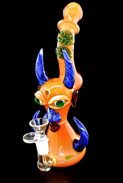 Eyes Smoking Bubbler With Beautiful Decorated Smoking Water Pipe -2030