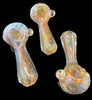 Gold Fumed Spoon Pipe with Flower – Wholesale Smoking Pipe-4104