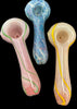 Frit Color Changing Crystal Fumed Glass Pipe | Wholesale Glass Pipe -4183