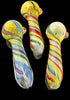 Blue & Green Swirl Fumed Glass | Wholesale Glass Pipe -4184