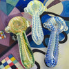 4" Colorful Striped Glass Pipe | Wholesale Glass Pipe -4231