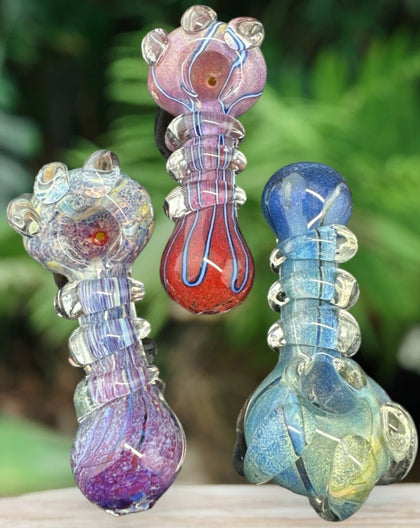 Heavy Frit Smoking Glass Pipe | Wholesale Glass Pipe-4036