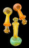 4" Gold Flaming Smoking Glass Pipe -Wholesale Glass Pipe -4271