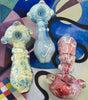 HEAVY FRIT GLASS PIPE-WHOLESALE GLASS PIPE -4274