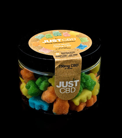 JUST CBD-GUMMIES-750MG SOUR BEARS  -891