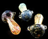 4" Colorful Deep Colored Dark Glass Pipe - 4047