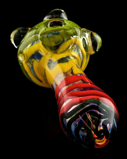 4.5 Rasta Style Smoking Pipe | Wholesale Glass Pipe-183